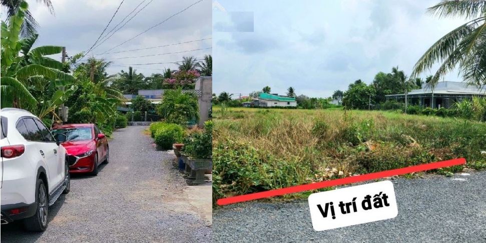 Đất Mặt tiền đường nhựa, thổ cư Sổ riêng, Ko bị quy hoạch, nằm gần KCN BÌNH XUÂN