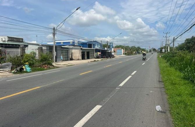 Bán đất 5,8 x 35m MT Quốc Lộ 50 xã Thạnh Trị, Gò Công Tây, Tiền Giang