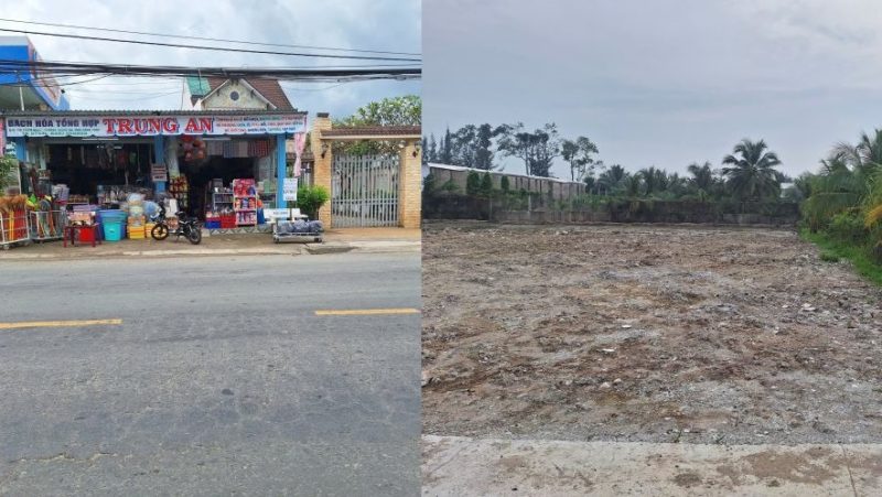 Bán đất 196 m² giá tốt, gần chợ Trung An, Mỹ Tho, Tiền Giang