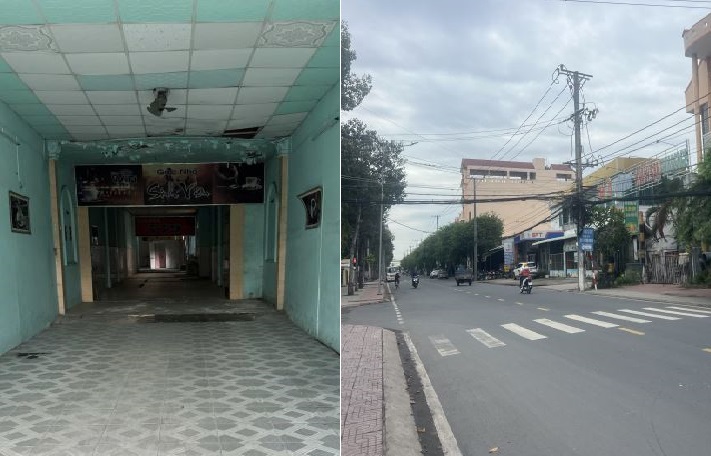 Bán nhà 246 m2 MT đuờng Thái Sanh Hạnh, phuờng 8 Mỹ Tho, Tiền Giang